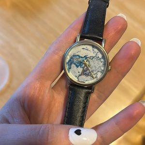 Urban Outfitters Map Face Watch